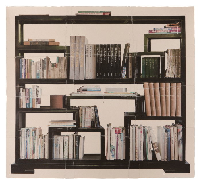 책가도223_프린트된 한지에 손바느질_98cm×109cm_2013.jpg
