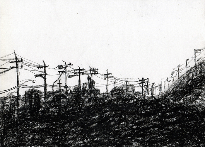 그림 5) 신호 대기_conté on paper_20 x 15.jpg