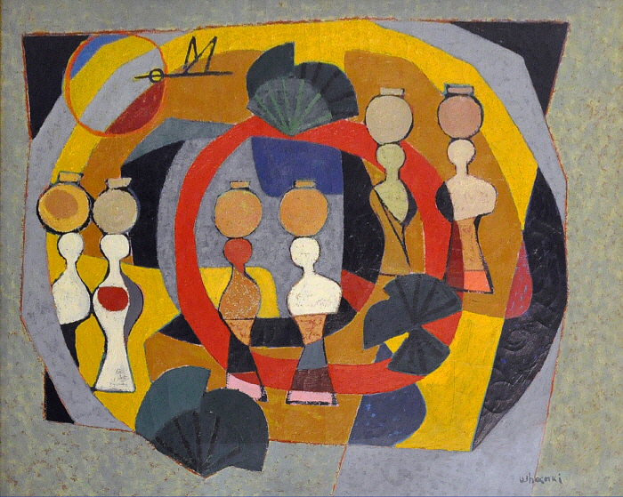 김환기, 섬 스케치, 1940년대, 캔버스에 유채, 80x99.6cm.jpg
