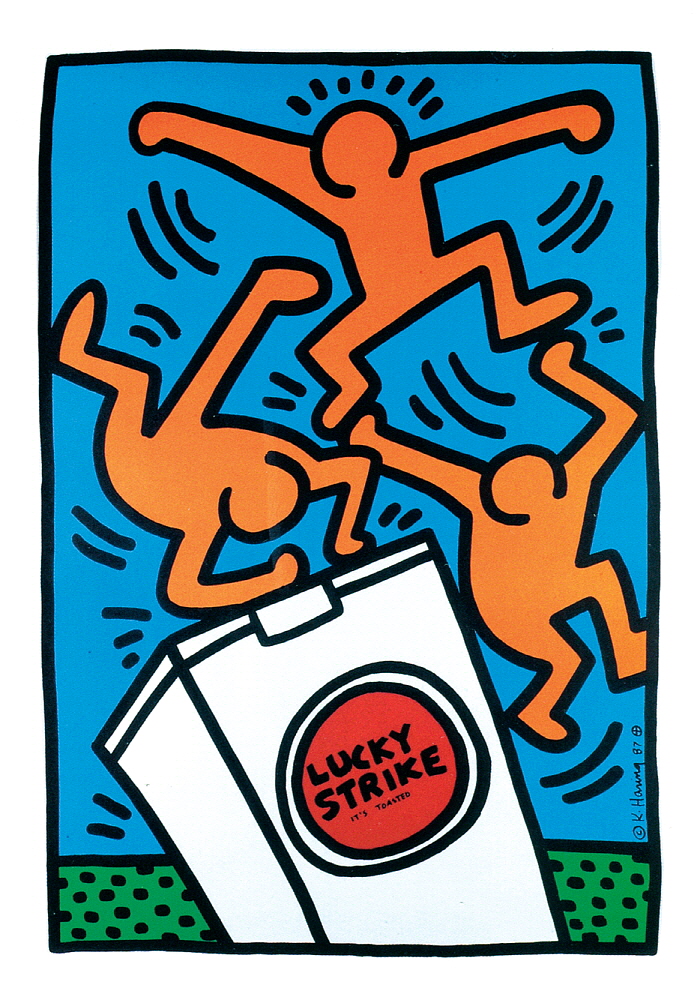10] KEITH HARING_Lucky Strike II, 1987.jpg