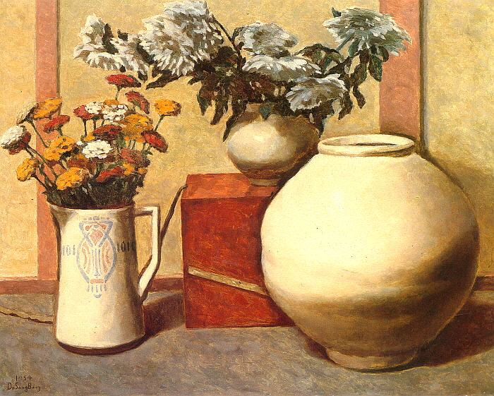 도상봉, 정물, 1954, 캔버스에 유채, 72.5x90.5cm.jpg