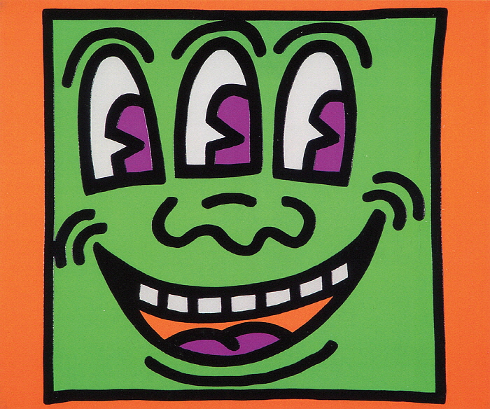 9] KEITH HARING_Three Eyed Man, 1990.jpg
