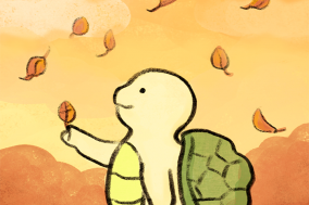 [거북이의 손그림] 가을을 보내며