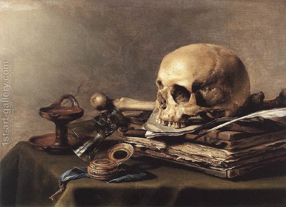 Vanitas Stil lLife, Pieter Claesz, oil on canvas, 1630.jpg