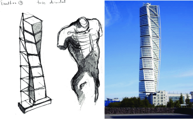 [크기변환]Santiago-Calatravas-Turning-Torso-and-his-inspiration-in-sketch-form.png