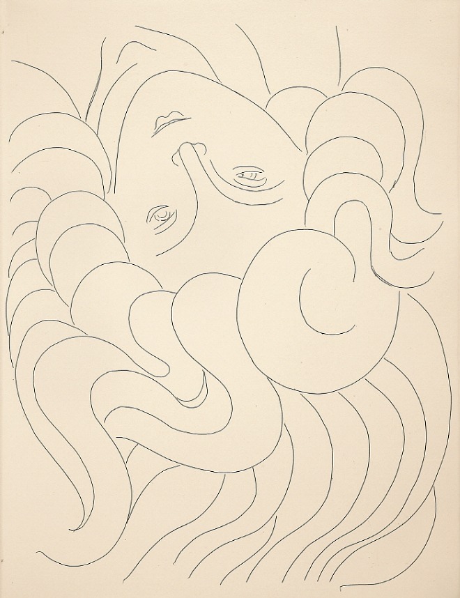 스테판 말라르메 '시집' 중 머리카락, 1932.jpg