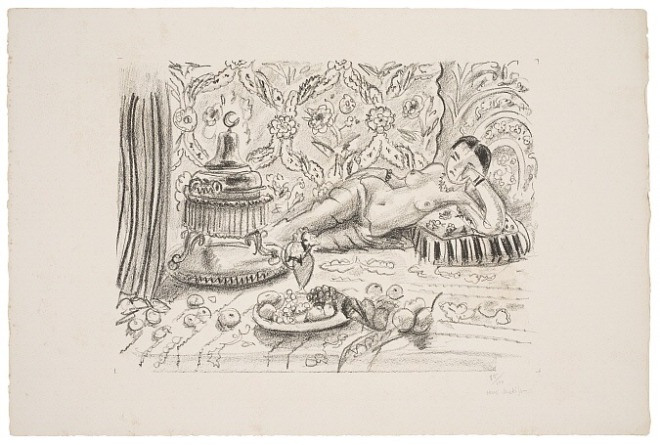 화로와 과일그릇 앞의 오달리스크, 1929.jpg