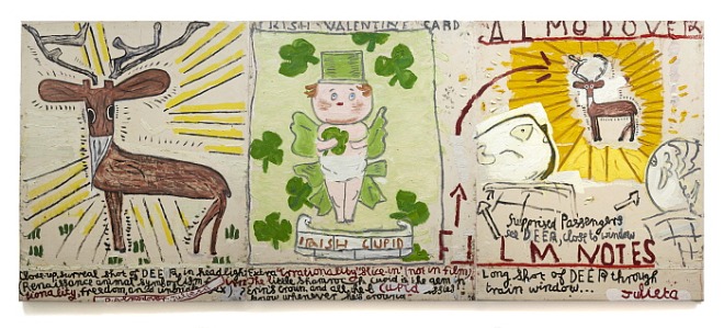 Julieta (Film Notes), 2016, Oil on canvas, 205 x 500 cm Rose Wylie EDIT.jpg