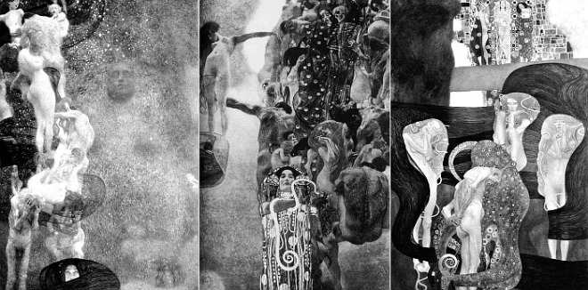 [꾸미기][크기변환]Gustav_Klimt_(1899-1907)_La_philosophie,_la_médecine_et_la_jurisprudence_(oeuvre_détruite_en_1945).jpg