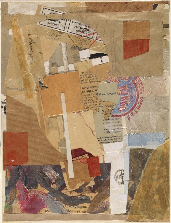 Kurt Schwitters, Zollamtlich geöffnet, 1937–8.jpg
