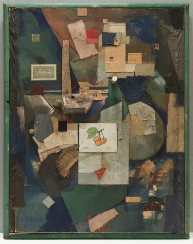 Kurt Schwitters, Merz Picture 32A. The Cherry Picture, 1921.jpg