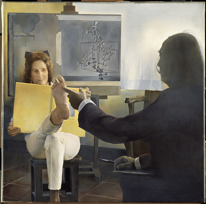 7. 갈라의 발 입체적 작품 Galas Foot Stereoscopic Work, 1974.jpg