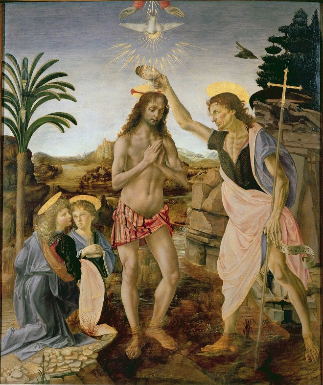 1200px-Andrea_del_Verrocchio,_Leonardo_da_Vinci_-_Baptism_of_Christ_-_Uffizi.jpg