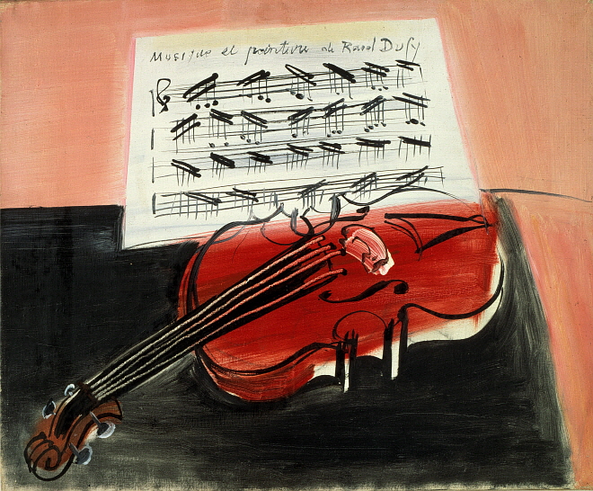 Le violon rouge, vers 1948.jpg