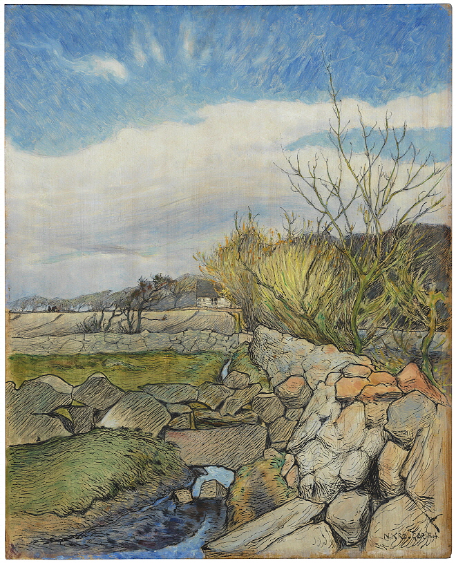 Nils Kreuger_Spring in Halland. Three Paintings in a Frame Sculpted by the Artist-C_low.jpg