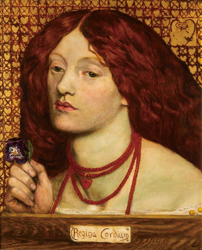 Rossetti, Dante Gabriel, Regina Cordium, oil on panel, 1860, Johannesburg Art Gallery, Republic of South Africa (1).jpg