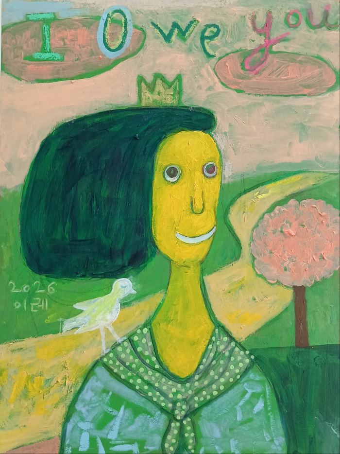 I Owe You 30×40cm oil on canvas 2026.jpg