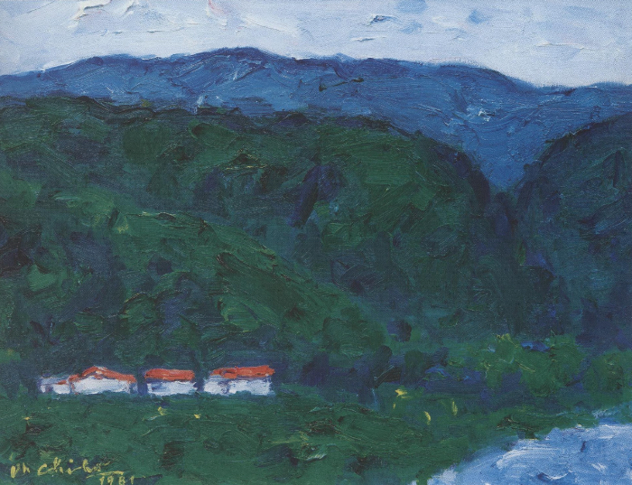 1.오지호, 풍경,oil on canvas,40.9x53cm,1981.jpeg