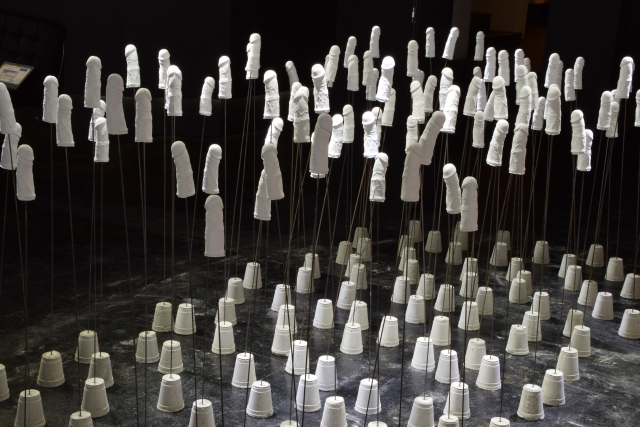 [야한전시] 작가-최태신, Untitled, mixing materials, dimension variable, 2014.JPG