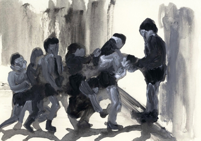 4. Untitled · Acrylic on Paper · A5 · 2014.jpg